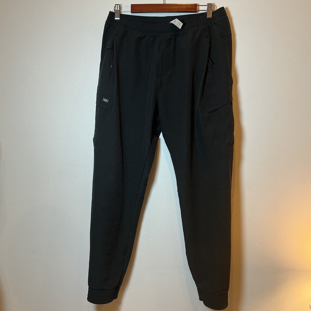 RHONE Black Men's Jogger Sweatpants